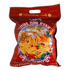 Shar Gyun Htoe - Hoe Hoe Kyaw - Mixed Peanut with BBQ Flavour (144g) - Halal