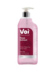 Voi - Rose Extract Purely Cleansing Body Wash Vitamin E (750ml)