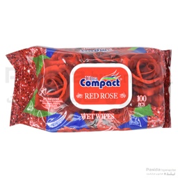 Ultra Compact - Red rose Wet Wipes (100pcs)