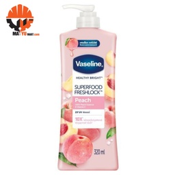 Vaseline - Healthy Bright Superfood Freshlock - Peach (320ml)