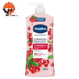 Vaseline - Healthy Bright Superfood Freshlock - Cranberry (320ml)