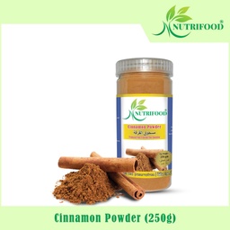 Nutri Food - Cinnamon Powder (သစ်ဂျပိုးခေါက်မှုန့်) (250g/Bottle)