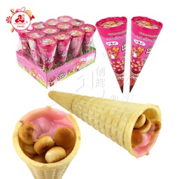 Choco Bear - Choco Cone (Strawberry Ice- Cream )