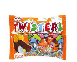 Twisters - Marshmallow - Orange Flavoured (6g)