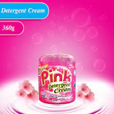 Pink - Detergent Cream - Pink (360g)