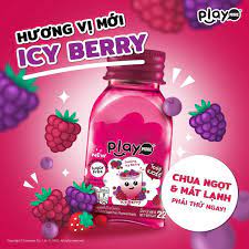 Play More - Sugar Free - Cooling Icy Berry Candy (12g)