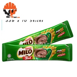 Nestle - Milo 3 In 1 Stick (33g) pcs