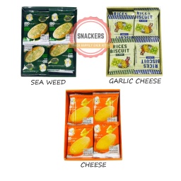 Rice Crackers - Seaweed Garlic Cheese Flavour