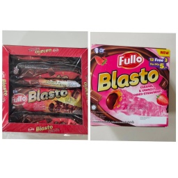 Fullo - Blasto - Chewy Caramel &amp; Crunchy Choco-Strawberry (18g)