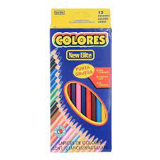 New Elite - 12 Colour pencil