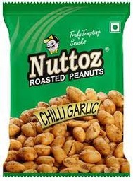 Nuttoz - Roasted Peanuts - Chilli Garlic (30g)