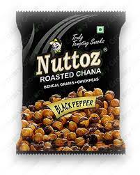 Nuttoz - Roasted Chana - BlackPepper (30g)