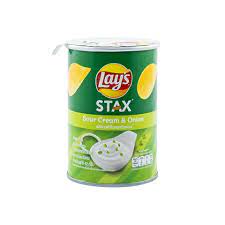 Lays Stax - Sour Cream &amp; Onion (42g)