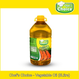 Chef 's Choice - Vegetable Oil (5 Liter) (ဟင်းသီးဟင်းရွက်ဆီ) (၂.၈၀ပိဿာ)