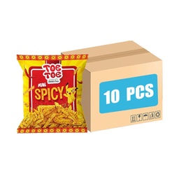 TOE TOE - Natural Potato Chips - Mini Spicy (30g)