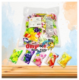 Okashi - Assorted Fruit Flavour Gummy Candy (pcs)