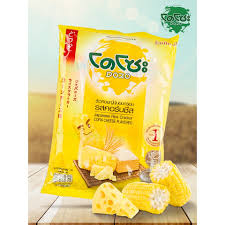 Dozo - Japanese Rice Crackers - Corn Cheese Flavoured (56g)