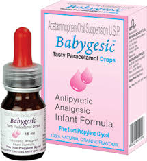 Babygesic - Tasty Paracetamol Drops - Orange Flavour (15ml)