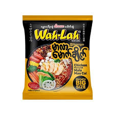 Wah Lah - Instant Noodle - Chicken Flavoured - Mala Mao Cai (80g)