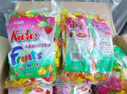 KIDO - Assorted Fruits Candy (250pcs)