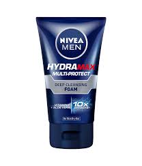 Nivea (Men) - Hydra Max - Vitamin E + Aloe Vera - Deep Cleansing Foam (100g)