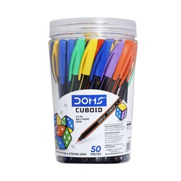 DOMS - Cuboid 0.6 Ball Point Pens - pcs