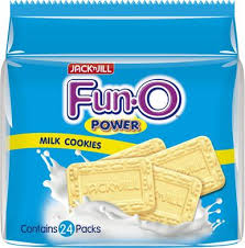 Jack'n Jill - Fun O - Milk and Coconut Biscuits (25g)