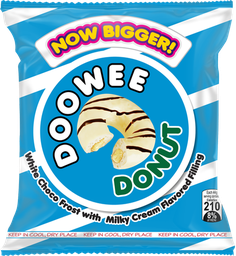 Rebisco - Doowee Donut - White Milk Dipped Donut (30g)