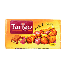 Tango Chocolate Bar - Fruit &amp; Nuts (200g)