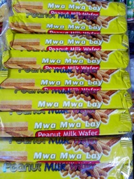 Mwa Mwa Lay - Peanut Milk Wafer (36g)