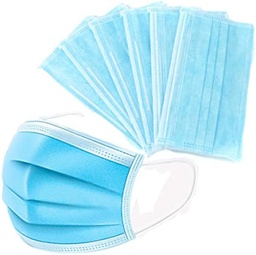 Disposable 3-Layer Mask - Ear-Loop (50Pcs)