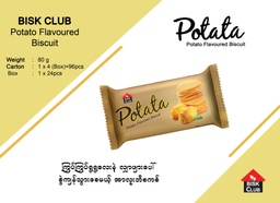 Bisk Club - Potata Biscuit - Flavoured (80g) x 48pcs