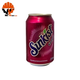 Sunkist - Grape Carbonated Drink Can (330ml)