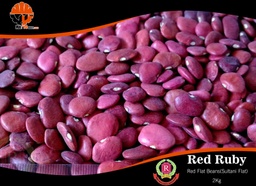 Red Ruby - Red Flat Beans / Sultani Flat (ပဲကတီပါ) (2kg Pack)