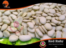 Red Ruby - Butter Beans / Lima Beans (ပဲထောပတ်) (5kg Pack)