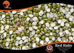 Red Ruby - Yellow Pea with Skin / Mung Chilka (ပဲ၀ါလေးအခွံပါအခြမ်း) (10kg Pack)