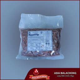 Asia Balachong - Lotia with Chilli (1kg) အာပြဲခြောက်ဘလာချောင်