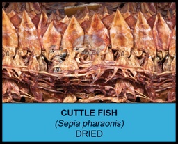 Sea King - Dried Cuttlefish (ပြည်ကြီးငါးခြောက်) (1kg)