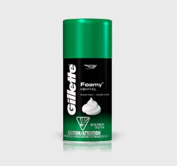 Gillette - Foamy - Shaving Cream Menthol (175g)