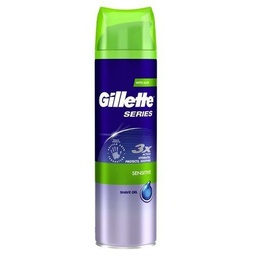 Gillette Shaving Sensitive Gel 195g