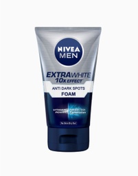 Nivea (Men) - Extra White 10x Effect - Brightening Foam (100g)