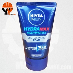 Nivea (Men) - Hydra Max Multi-Protect - Deep Cleansing Foam (100g)