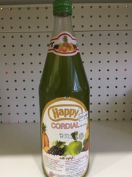Happy - Cordial - Lime (750ml)