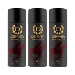 Denver (Men) - Sporting Club - Rider - Deodorant Body Spray (165ml)