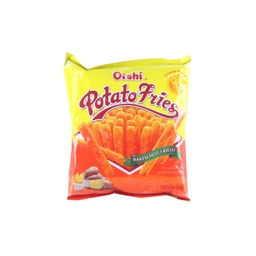 Oishi - Potato Fries - Barbecue Flavour (19g) Orange