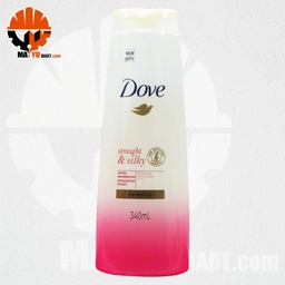 Dove - Straight &amp; Silky - Shampoo (340ml) Pink