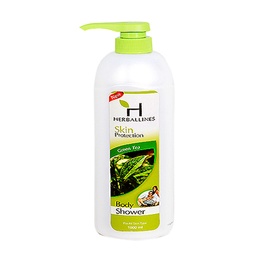 Herballines - Skin Protection - Green Tea - Body Shower (1000ml)