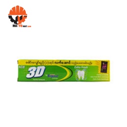 3D - Fluoride Toothpaste (70g) Green