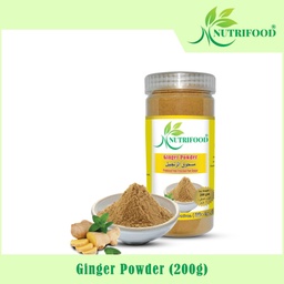 Nutri Food - Ginger Powder (ဂျင်းမှုန့်) (200g/Bottle)