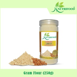 Nutri Food - Gram Flour (ကုလားပဲမှုန့်) (250g/Bottle)